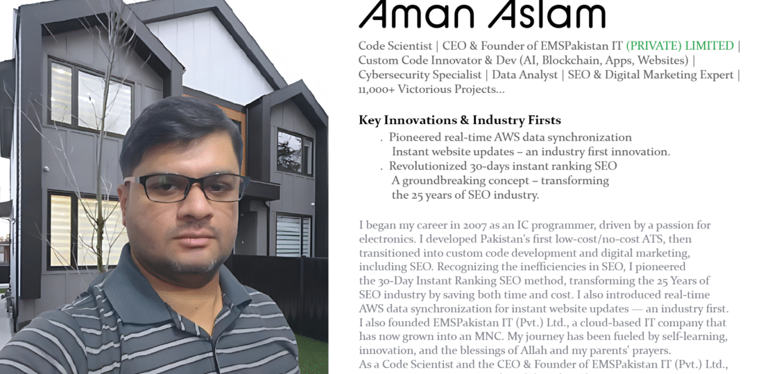 About Aman Aslam